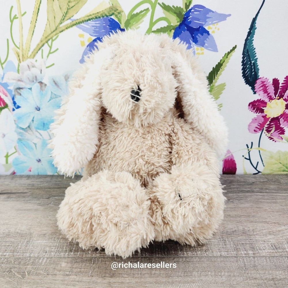 Pier 1 Imports Harrington Floppy Bunny Rabbit Plush 17" Soft Brown Tan Retired
